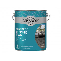 Liberon 126132 Superior Decking Stain Gun Metal 5 litre