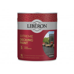 Liberon 126141 Extreme Decking Paint Gun Metal 2.5 litre