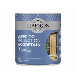 Liberon 126143 Superior Protection 8 Year Woodstain Clear Satin 750ml