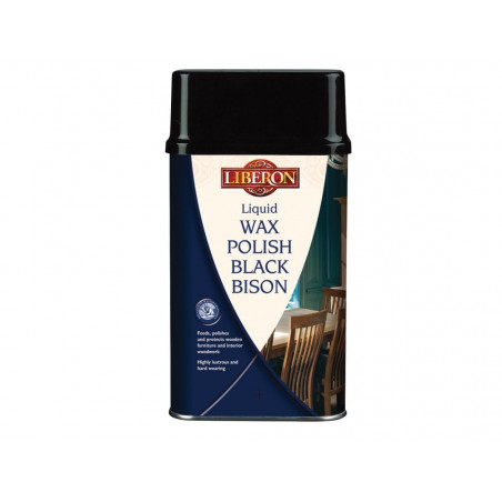 Liberon 069962 Liquid Wax Polish Black Bison Antique Pine 500ml