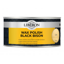Liberon 069970 Wax Polish Black Bison Clear 500ml