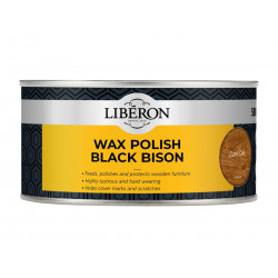 Liberon 069972 Wax Polish Black Bison Dark Oak 500ml