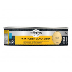 Liberon 126871 Black Bison Wax Paste Neutral 150ml