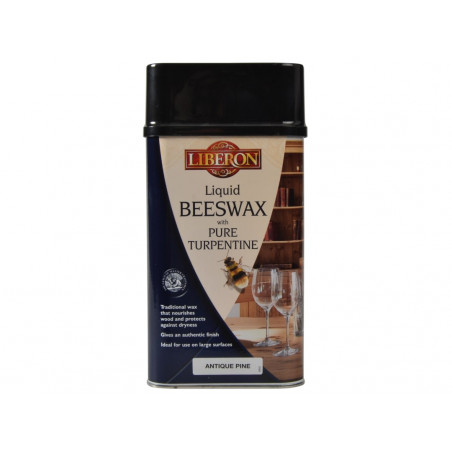 Liberon 003865 Beeswax Liquid Antique Pine 1 litre