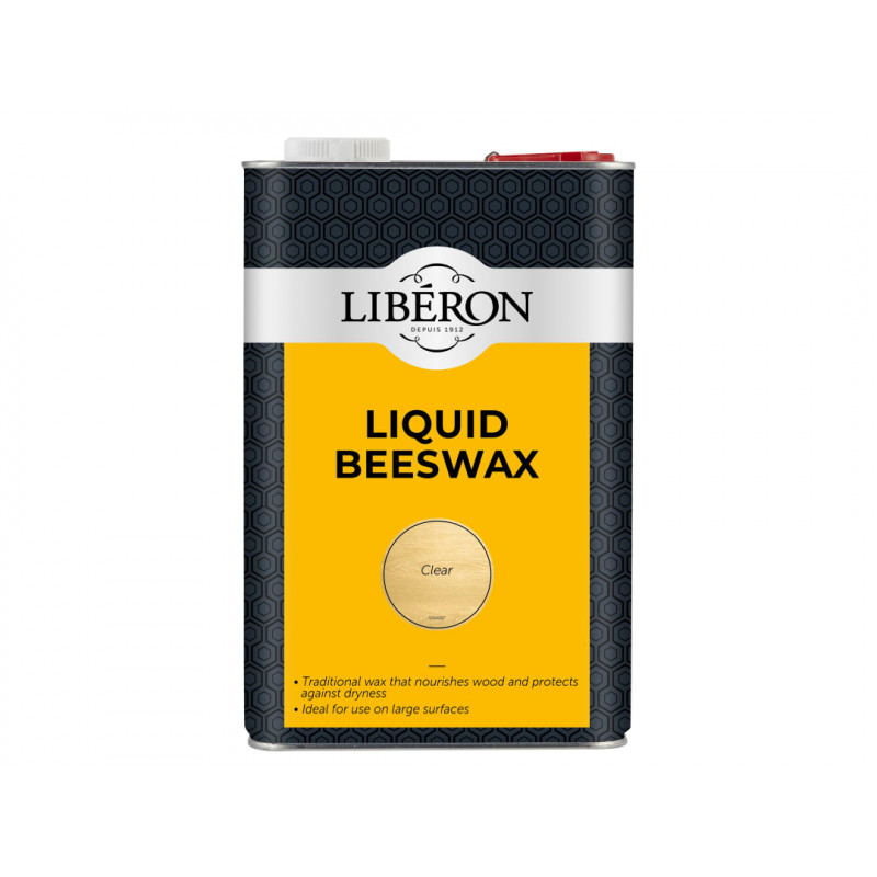 Liberon 126817 Liquid Beeswax Clear 5 litre