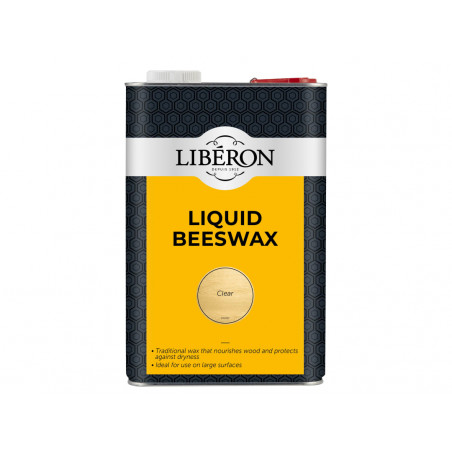 Liberon 126817 Liquid Beeswax Clear 5 litre
