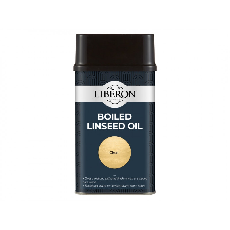 Liberon 126794 Boiled Linseed Oil Clear 500ml Liberon 126794 Boiled Linseed Oil Clear 500ml