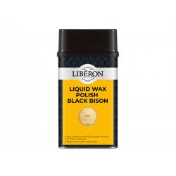 Liberon 126887 Liquid Wax Polish Black Bison Clear 500ml