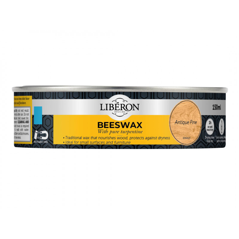 Liberon 126893 Beeswax Paste Antique Pine 150ml Liberon 126893 Beeswax Paste Antique Pine 150ml
