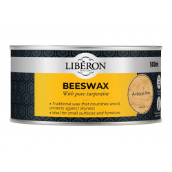 Liberon 126896 Beeswax Paste Antique Pine 500ml