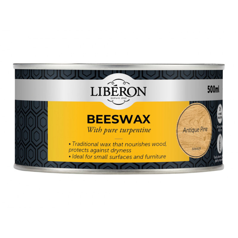 Liberon 126896 Beeswax Paste Antique Pine 500ml Liberon 126896 Beeswax Paste Antique Pine 500ml