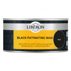 Liberon 126821 Black Patinating Wax 250ml