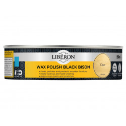 Liberon 126867 Black Bison Wax Paste Clear 150ml