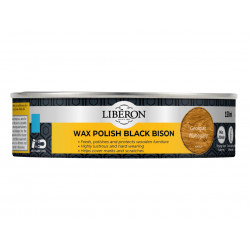 Liberon 126869 Black Bison Wax Paste Georgian Mahogany 150ml