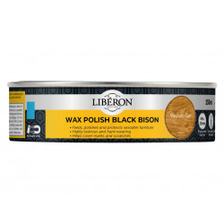Liberon 126870 Black Bison Wax Paste Medium Oak 150ml