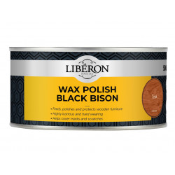 Liberon 126879 Black Bison Wax Paste Teak 500ml