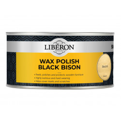 Liberon 126878 Black Bison Wax Paste Neutral 500ml