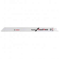 Bosch S1122HF Flexible Reciprocating Saw Blade for Wood & Metal 225mm (Pack of 5)