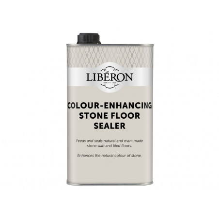 Liberon 126767 Colour Enhancer Stone Floor Sealer 1 litre