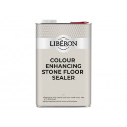 Liberon 126768 Colour Enhancer Stone Floor Sealer 5 litre