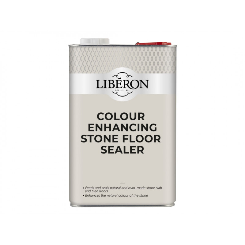 Liberon 126768 Colour Enhancer Stone Floor Sealer 5 litre