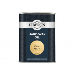 Liberon 104466 Hard Wax Oil Clear Matt 1 litre