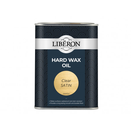 Liberon 104467 Hard Wax Oil Clear Satin 1 litre