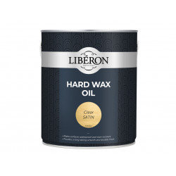 Liberon 104469 Hard Wax Oil Clear Satin 2.5 litre