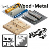 Bosch S1122HF Flexible Reciprocating Saw Blade for Wood & Metal 225mm (Pack of 5)