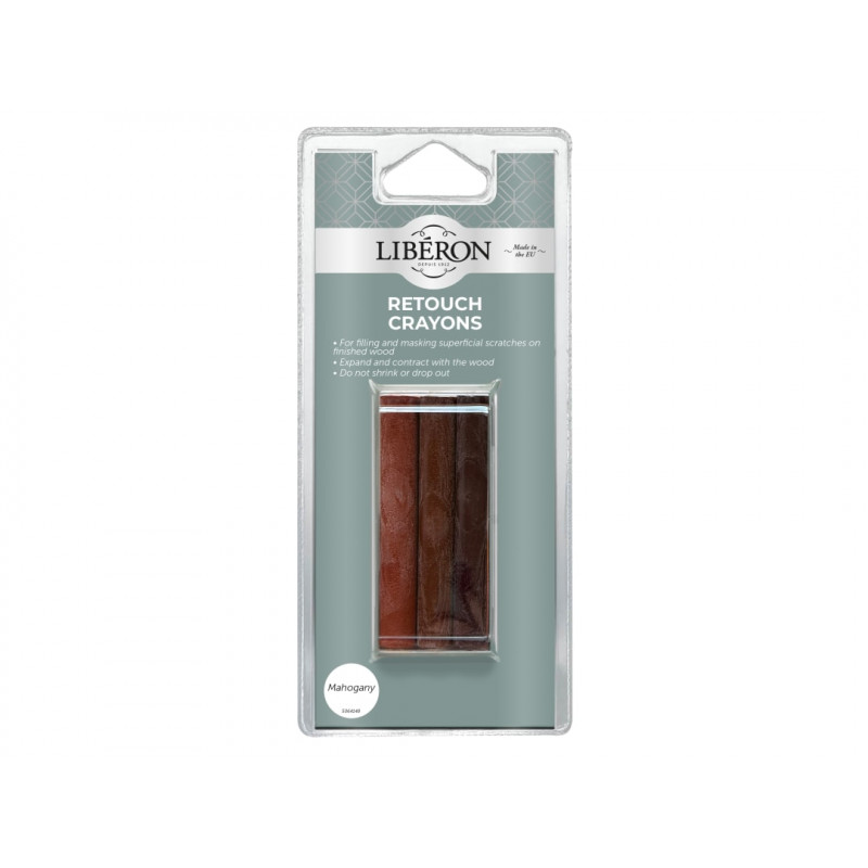 Liberon 126926 Retouch Crayons Mahogany (3 Pack) Liberon 126926 Retouch Crayons Mahogany (3 Pack)