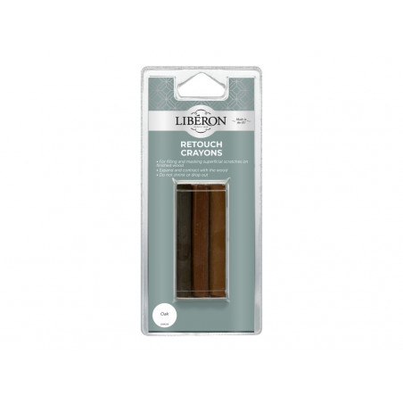 Liberon 126928 Retouch Crayons Oak (3 Pack)