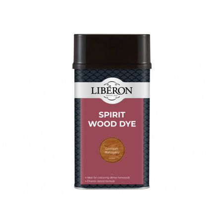 Liberon 126789 Spirit Wood Dye Georgian Mahogany 1 litre