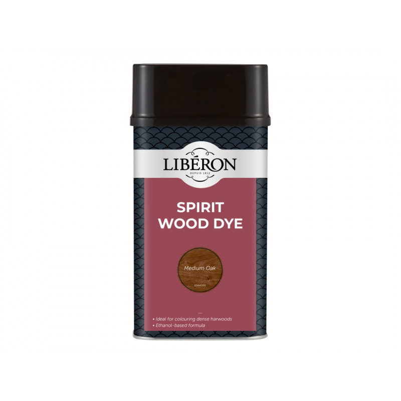 Liberon 126791 Spirit Wood Dye Medium Oak 1 litre Liberon 126791 Spirit Wood Dye Medium Oak 1 litre
