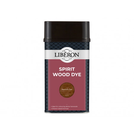 Liberon 126791 Spirit Wood Dye Medium Oak 1 litre