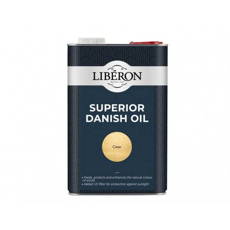 Liberon 126799 Superior Danish Oil 5 litre