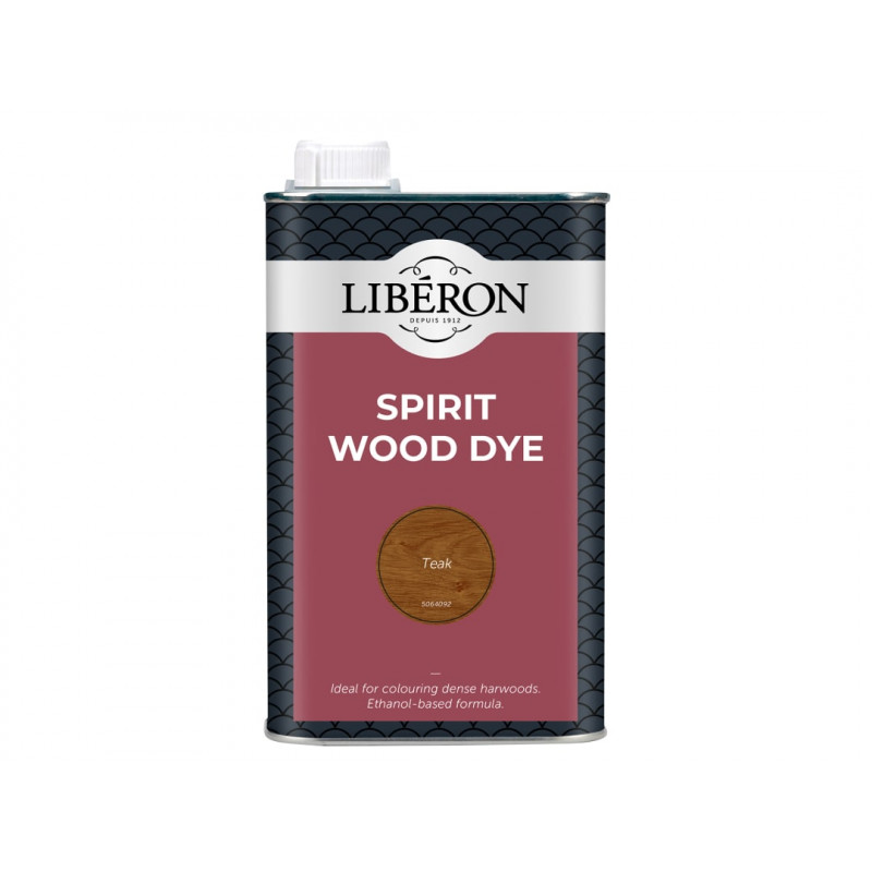 Liberon 126792 Spirit Wood Dye Teak 1 litre
