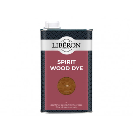Liberon 126792 Spirit Wood Dye Teak 1 litre