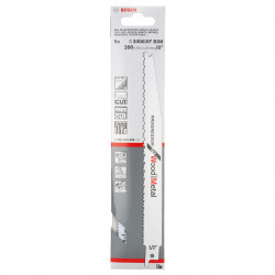 Bosch S3456XF Progressor Reciprocating Saw Blade for Wood & Metal 200mm (Pack of 5)