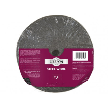 Liberon 126944 Steel Wool Grade 2 Medium 1kg