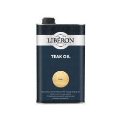 Liberon 014634 Teak Oil with UV Filters 1 litre