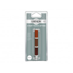 Liberon 126911 3 Part Touch-Up Pen Mahogany