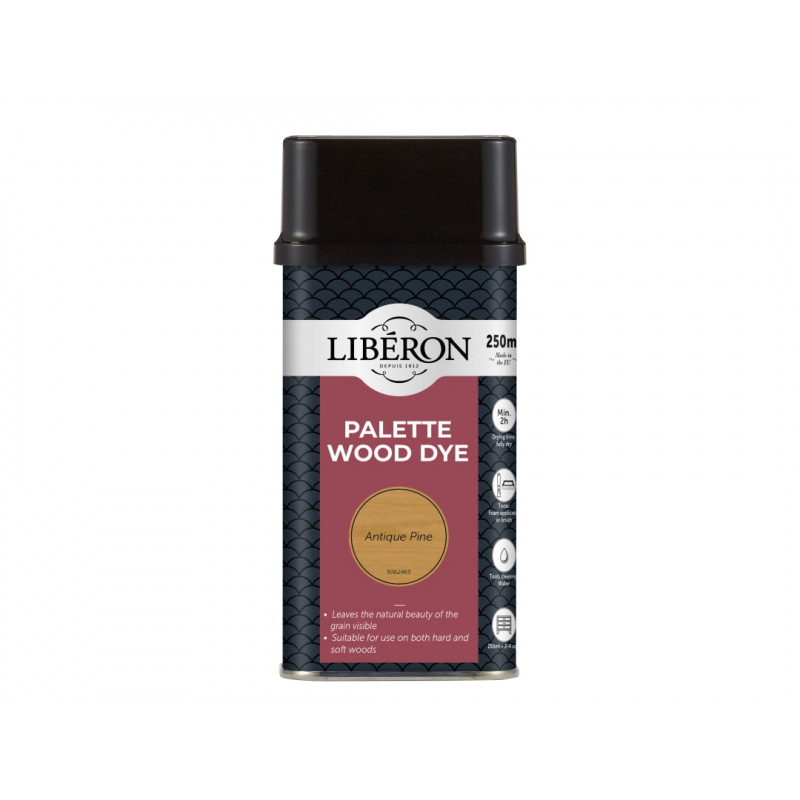 Liberon 014333 Palette Wood Dye Antique Pine 250ml Liberon 014333 Palette Wood Dye Antique Pine 250ml
