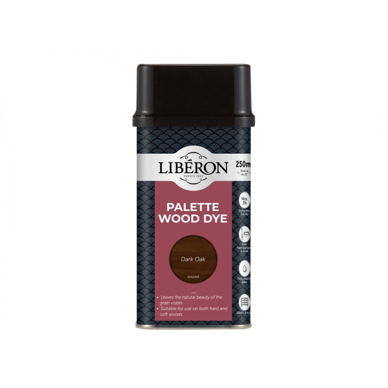 Liberon 014338 Palette Wood Dye Dark Oak 250ml Liberon 014338 Palette Wood Dye Dark Oak 250ml