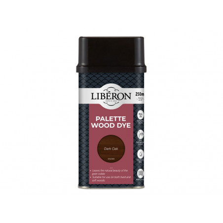 Liberon 014338 Palette Wood Dye Dark Oak 250ml