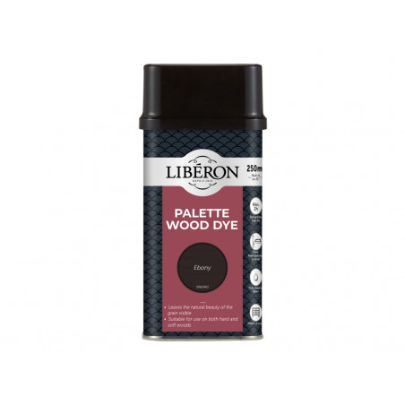 Liberon 014309 Palette Wood Dye Ebony 250ml