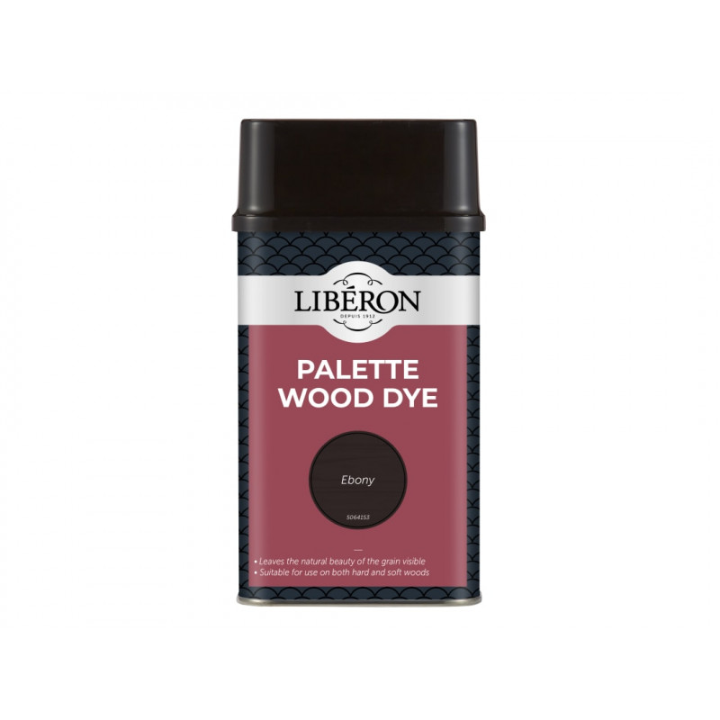 Liberon 126738 Palette Wood Dye Ebony 500ml Liberon 126738 Palette Wood Dye Ebony 500ml