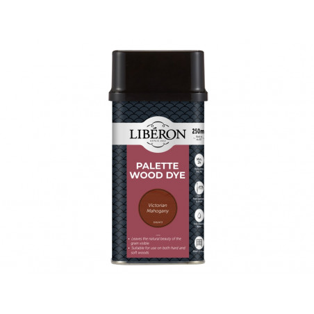 Liberon 126735 Palette Wood Dye Victoria Mahogany 250ml