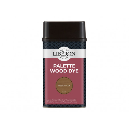 Liberon 126745 Palette Wood Dye Medium Oak 500ml
