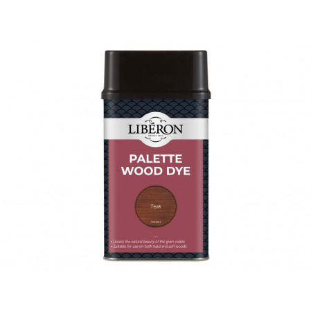 Liberon 126746 Palette Wood Dye Teak 500ml