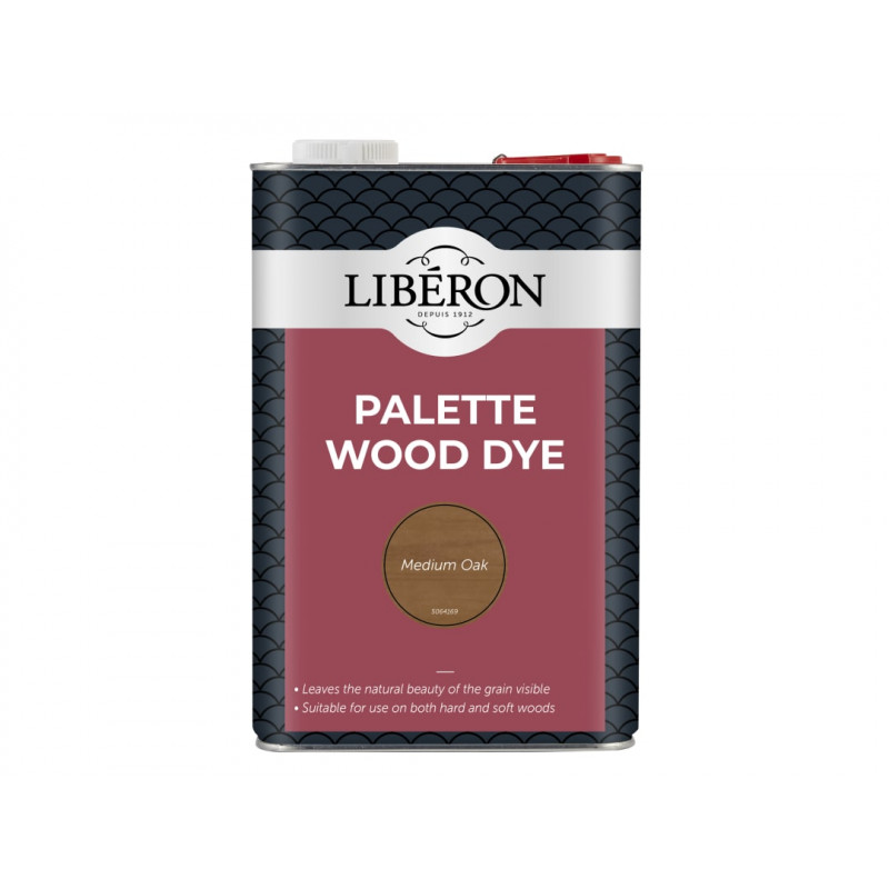 Liberon 126754 Palette Wood Dye Medium Oak 5 litre Liberon 126754 Palette Wood Dye Medium Oak 5 litre